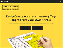 Tablet Screenshot of controlcount.com